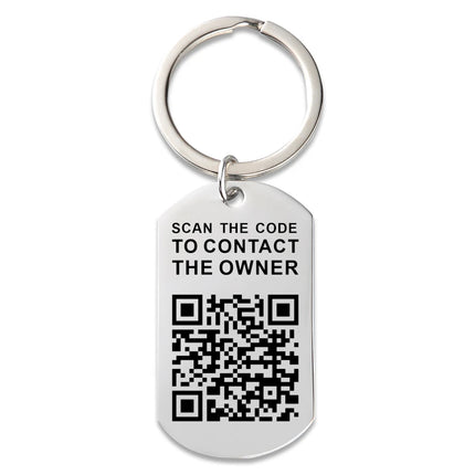 Qr Code Keychain