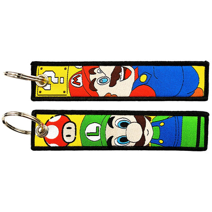 Embroidered Key Tags