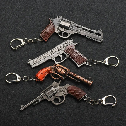 Revolver Keychain