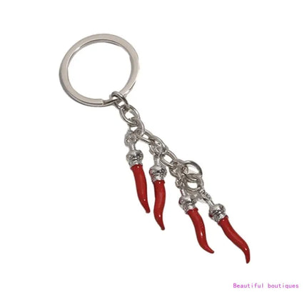Italian Horn Keychain