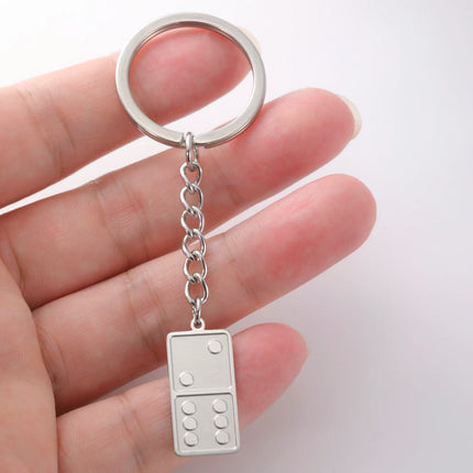 Domino Keychain