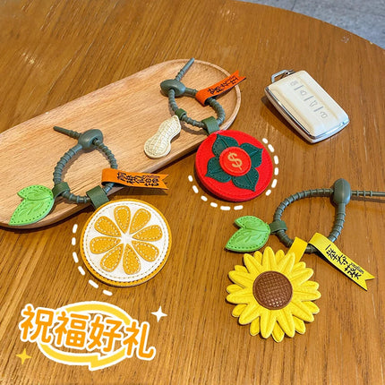 Sunflower Keychain