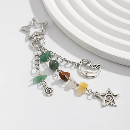 Sun And Moon Keychain