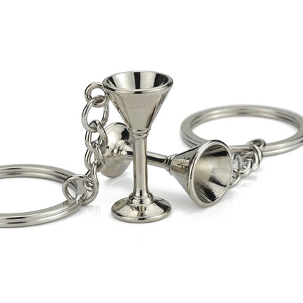 Shot Glass Keychain