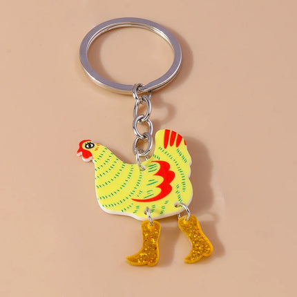 Chicken Keychain