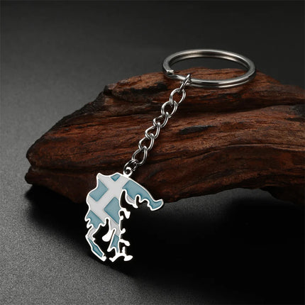 Greece Keyring