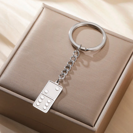 Domino Keychain