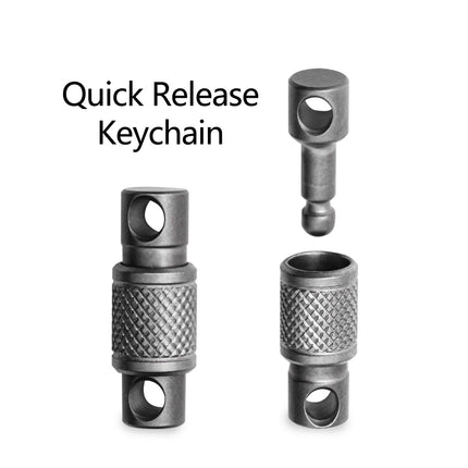 Titanium Quick Release Keychain