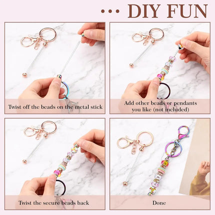 Beadable Keychain Bar
