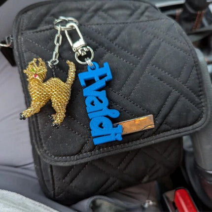 Acrylic Name Keychain