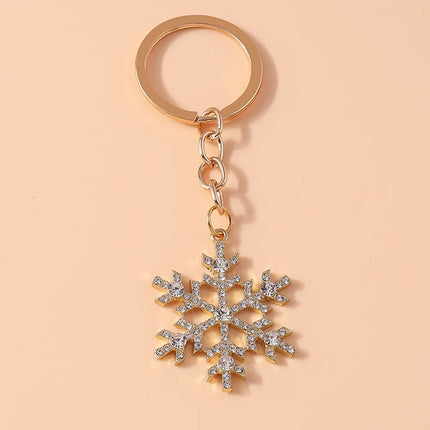 Snowflake Keychain