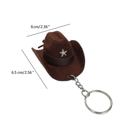 Cowboy Hat Keychain