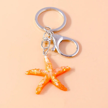 Starfish Keychain