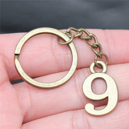 Number Keychain