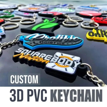 Custom Rubber Keychains