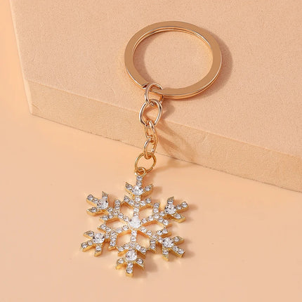Snowflake Keychain