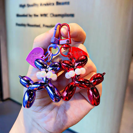 Balloon Dog Keychain