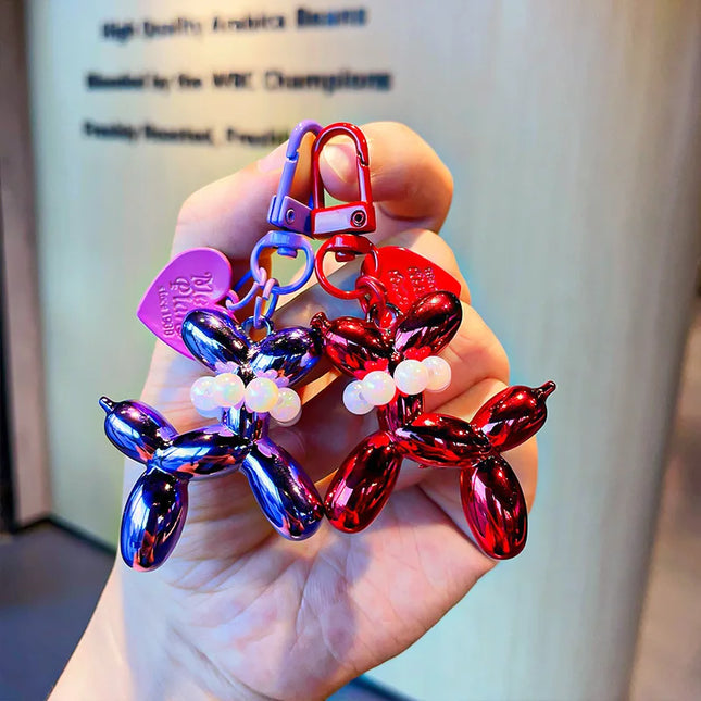 Balloon Dog Keychain