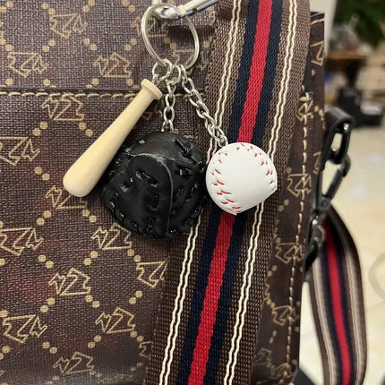 Personalized Baseball Keychain