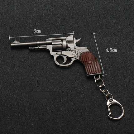Revolver Keychain