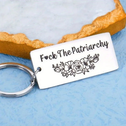 Fuck The Patriarchy Keychain