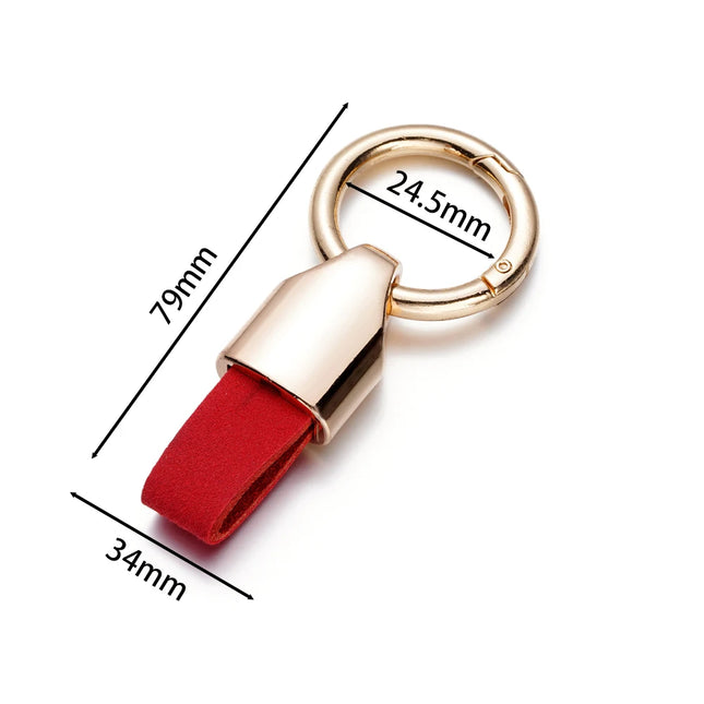 Cowhide Keychain