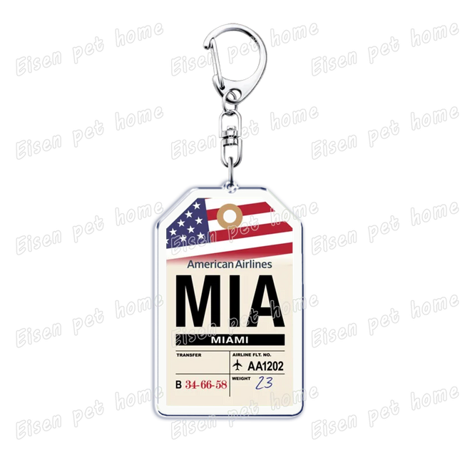 Miami Keychain