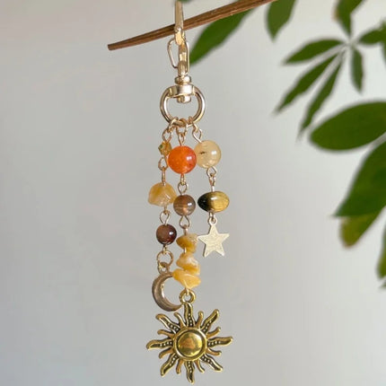 Sun And Moon Keychain