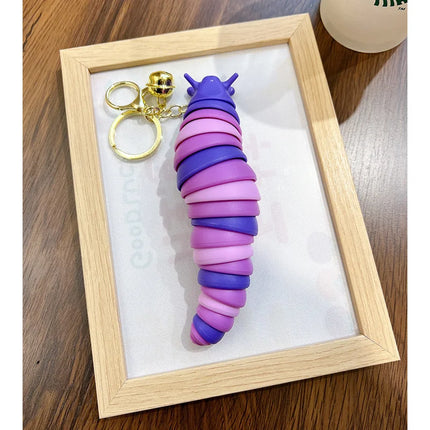 Fidget Slug Keychain