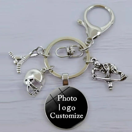 Hockey Keychain