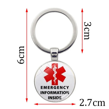 Medical Alert Keychain