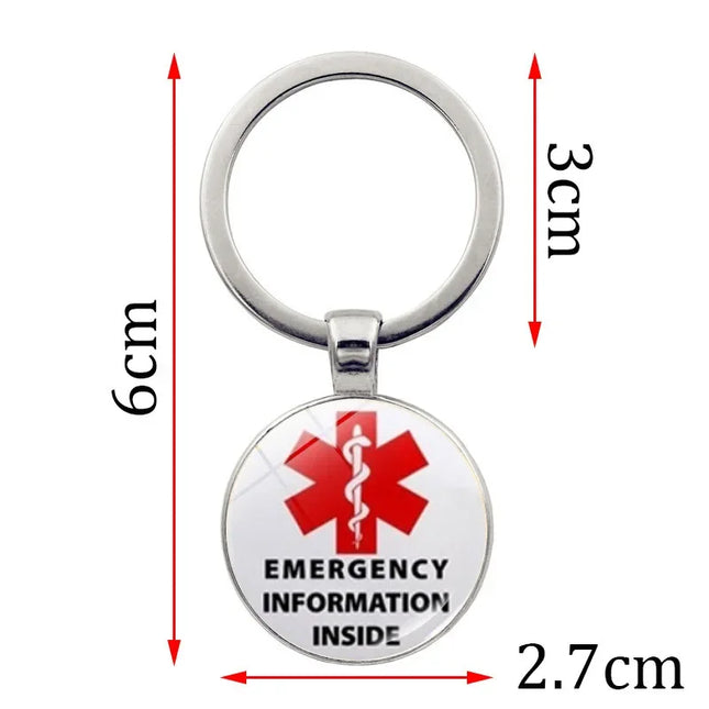Medical Alert Keychain