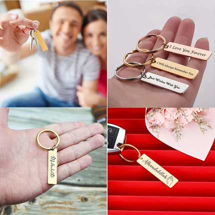 Coordinates Keychain