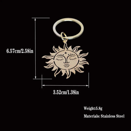 Sun Keychain