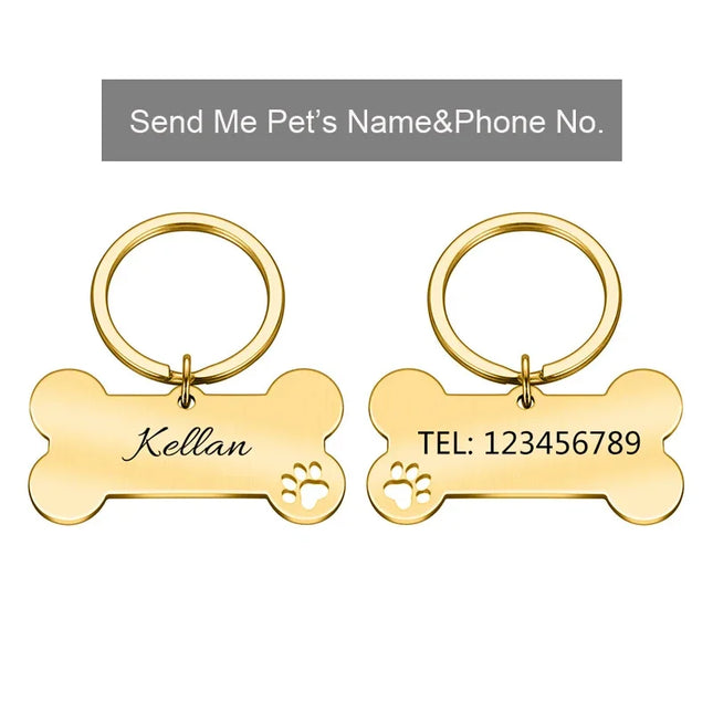 Custom Dog Keychain