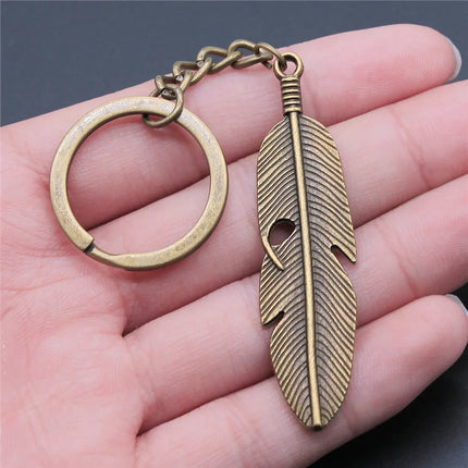 Feather Keychain