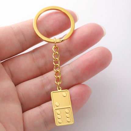 Domino Keychain