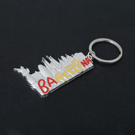 Barcelona Keychain