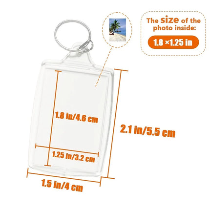 Acrylic Keychain Blanks