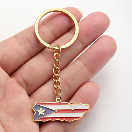 Puerto Rico Keychain