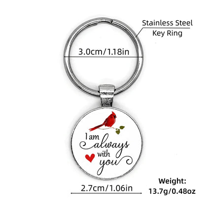 Cardinal Keychain