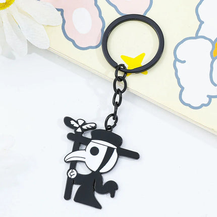 Plague Doctor Keychain