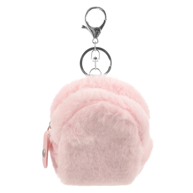 Pink Keychain Wallet