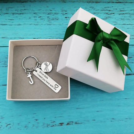 Drive Safe Keychain For Him