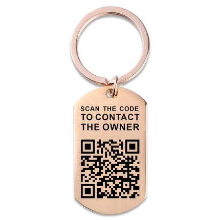 Qr Code Keychain