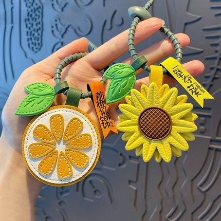 Sunflower Keychain