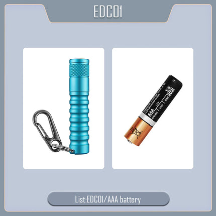 Solitaire Led Keychain Flashlight