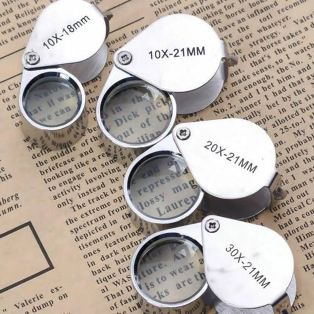 Keychain Magnifying Glass