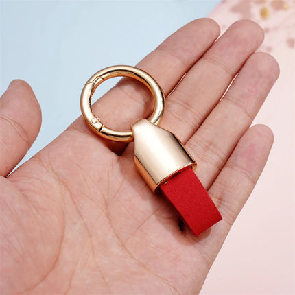 Cowhide Keychain
