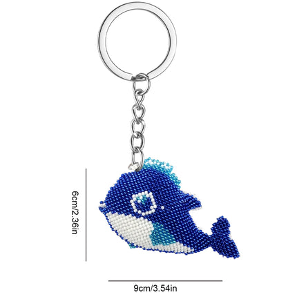 Cross Stitch Keychain